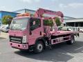 Sinotruck Howo Flatbed Wrecker Truck พร้อมเครน