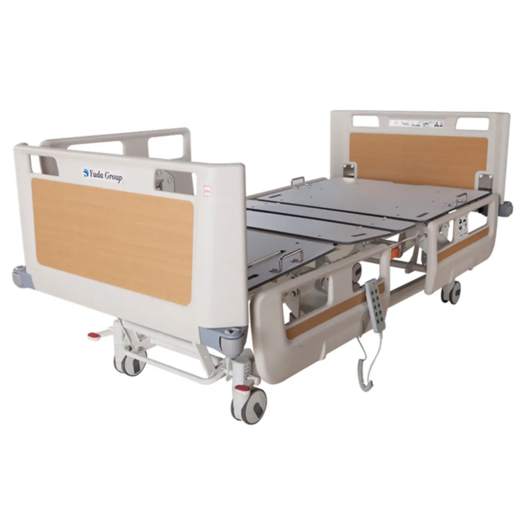 Removable Electric Medical Hospital Bed for ICU Room with CPR