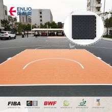 2021 PP Entrelacez le sol de sport intérieur futsal / basket-ball