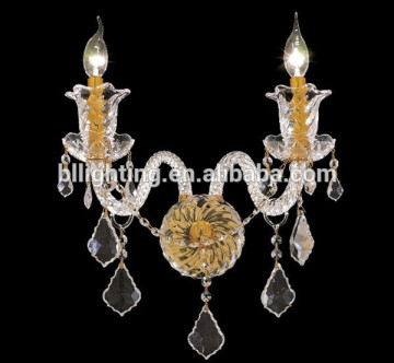 Crystal Wall Sconces for Hotel candle holders wall sconces