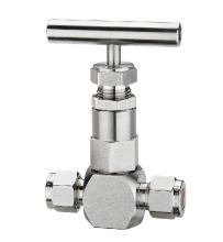 Double Ferrule Compression Neeld Valve