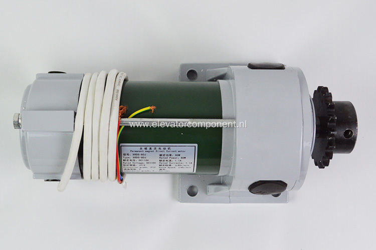 DC Door Motor for Xizi Otis Elevators XRDS-80J