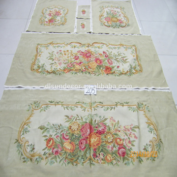 aubusson hand woven sofa cover