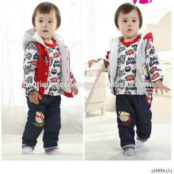 Winter Children's Clothing Baby Three Sets