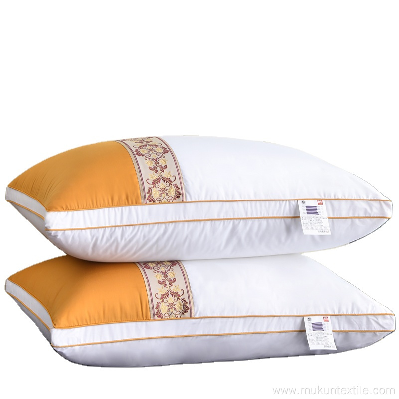 Hilton microfiber polyester double line 1000g pillow