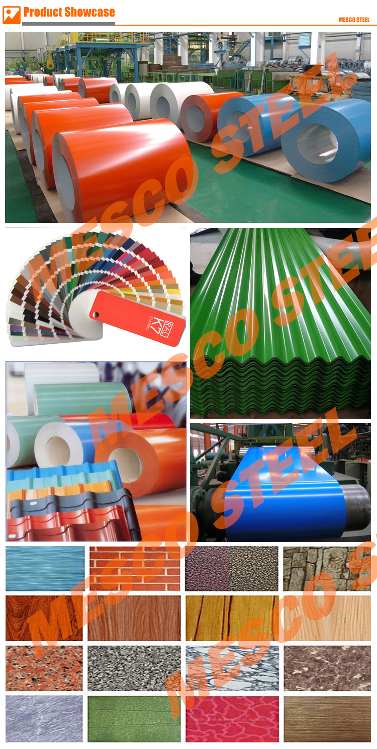 Color roof philippines Metal Roofing Sheets Low Prices Pattern PPGI Coil