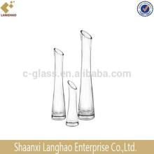 Modern Stemmed Blown Table Glass Vase