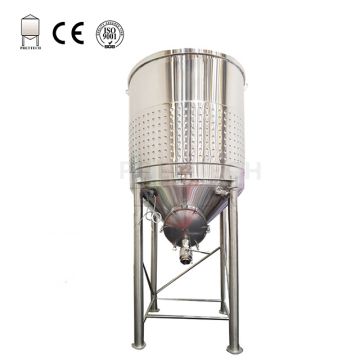 Pretank Customized Open Top Fermentation Stainless Steel Wine Cooling Tanks