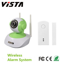 960P Wireless Surveillance Alarm Camera System Door Sensor