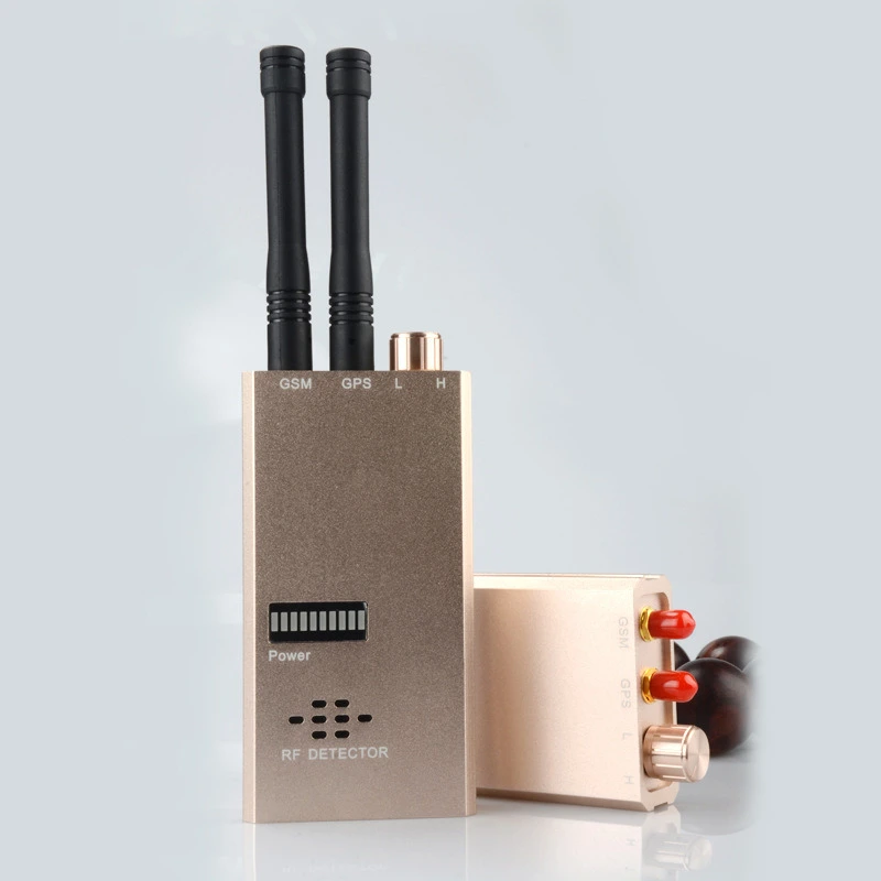 High Sensitivity Wireless Signal Transmitting Detector GSM & GPS Dual Antenna for Anti-Wireless AV Tapping with Voice Alarm