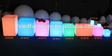 hotsell RGB rechargeable color change outdoor waterproof led cube