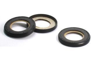 Black Crankshaft PTFE Oil Seal Wear Resistance OEM: 0219971