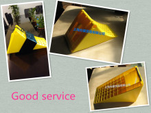 High capacity 40t plastic wheel chock, wheel chock holder