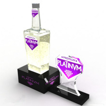 led bottle display Exhibition for wine