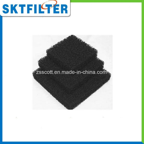 Hot Sale Customize Size Activated Carbon Foam Filter