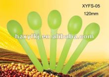 Biodegradable disposable ice cream spoons