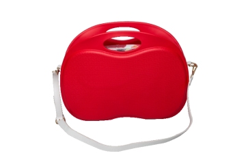 Small lightweight red apple crossbody shouler handbags
