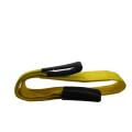 Elingue de levage en polyester de force de rupture 3T, couleur jaune