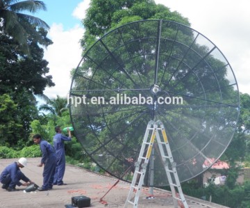 aluminium mesh dish 3.7m mesh dish antenna