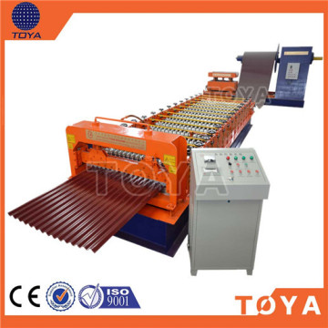 Security Steel Flat Roof Corrugated Forming Machinery