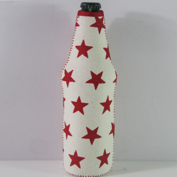Hot Sale Portable Star Neoprene Beer Coolers