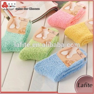 Custom Sock Manufacturer soft warm polyester microfiber socks