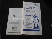 Latex surgical gloves STERILE