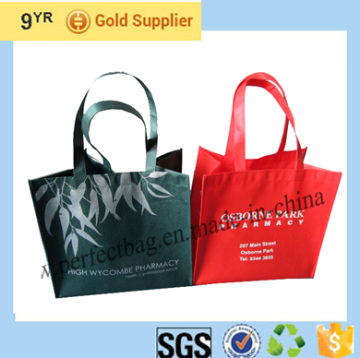 promotional silk screen bamboo non woven bags