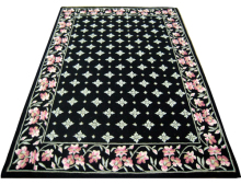 Hand Hooked Carpet With Polyester