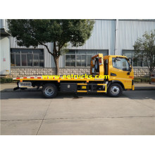 4ton JAC Flatbed Car Towing Vehicles