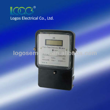 Single phase Front Panel installation electricity meter