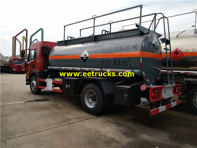 Sodium Hydroxide Delivery Truck