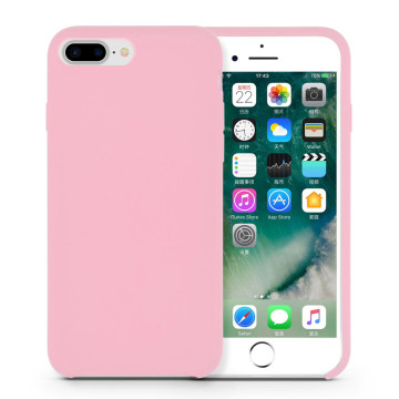 Wholesale Pink Liquid Silicone Rubber Iphone8 Case