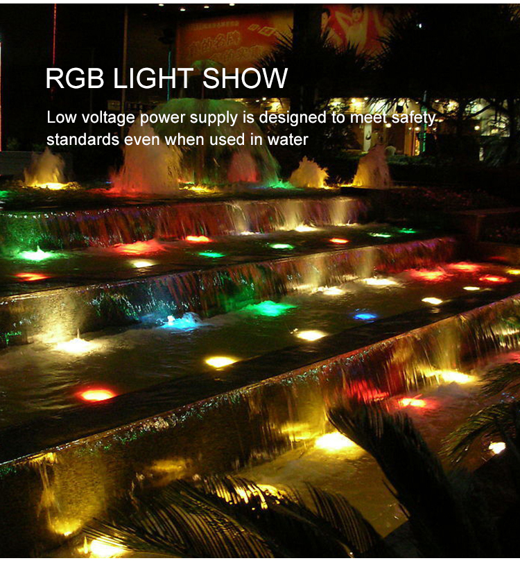 Ip68 Waterproof Rgbw Led Underwater Pool Lights - 3w To 36w, High ...