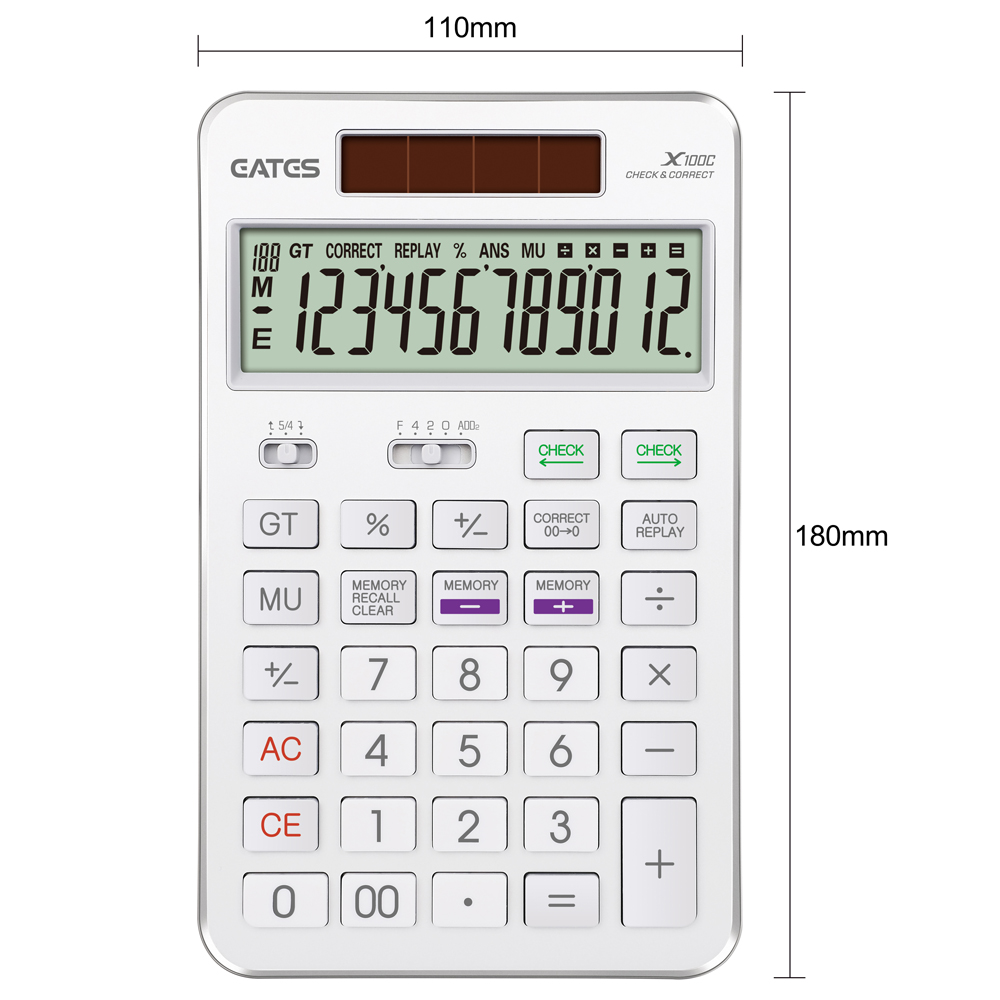 Hot Selling Promotional Gift Calculator Laser Engraving OEM Check Correct Function Calculator