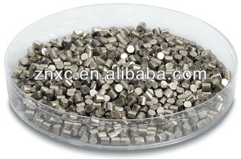 Pure Ti pellet 99.999% High purity titanium pelelt 5N