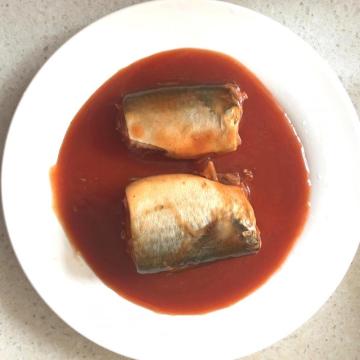 Ikan Makarel Kalengan Dengan Saus Tomat Panas 14.75oz