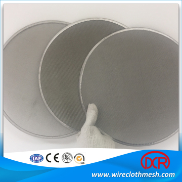 316L Filter Disc Stainless Steel Wire Mesh