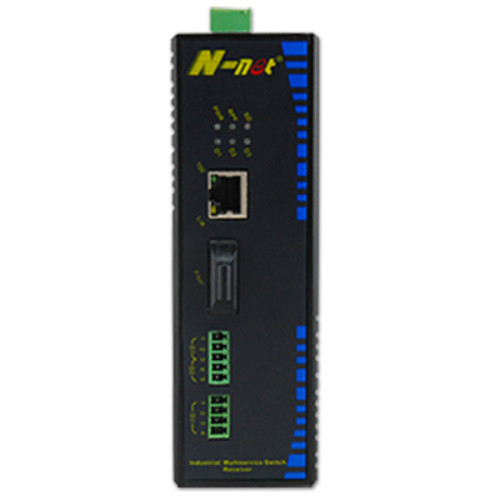 Industrial Fast Ethernet PoE Media Converter