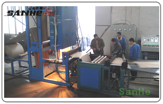 Sanhe Kraft Celcullose Pad Cooling Pad Machine