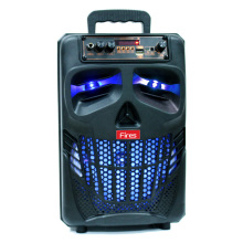 Hot Sell Bafle Amplified Outdoor Wireless Microphone Karaoke Sound Box