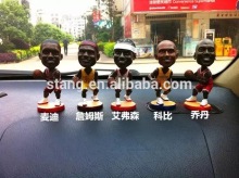 2016 Most attractive Cartoon NBA hoopster plastic figure toys