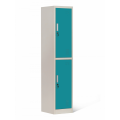 Single Tall Locker Cabinet 2 Compartment