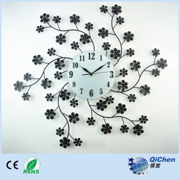Flower Luxury Wall Clock High Quality