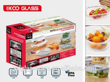 Lock & Seal glass vacuum food storage container