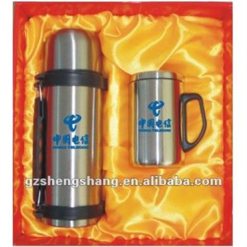 personalised vacuum flasks promotion gift set