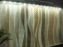 Decorative panel made of resin