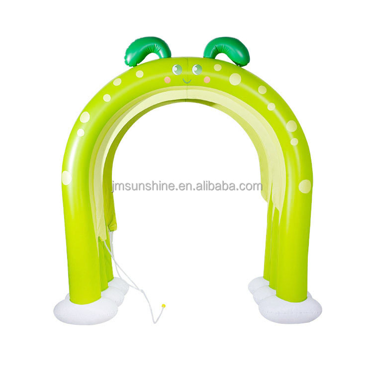 Amazon New Kids Green Worm Φουσκωτά ψεκαστήρες Arch