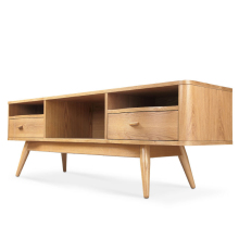 Good Quality Europe Oak Solid Wood TV Unit - Made in China