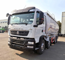 HOWO Bulk Cement Powder Material Transport Tank Tanker